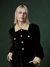 Chevalier 2023 Lucy Boynton Velvet Coat