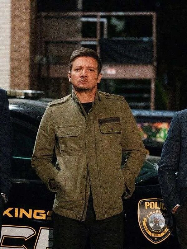 Jeremy Renner Mayor of Kingstown S02 Brown Jacket