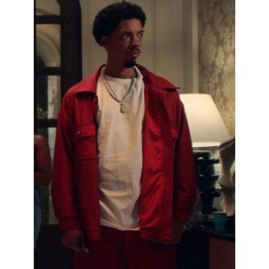 Melvin Gregg House Party Red Wool Jacket