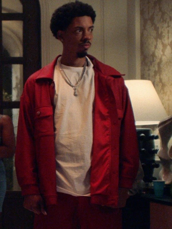 Melvin Gregg House Party Red Wool Jacket