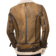 Men Shearling Sheepskin Leather Jacket