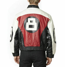 Mens Genuine Red 8 Ball Pool Jacket - Pool Apparel