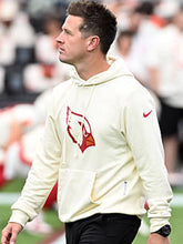 Mike-LaFleur-cream-fleece-hoodie-front-view