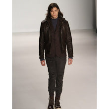 Miles McMillan Brown Stylish Leather Jacket