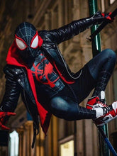 Spider Man Across The Spider-Verse Miles Morales Black Jacket