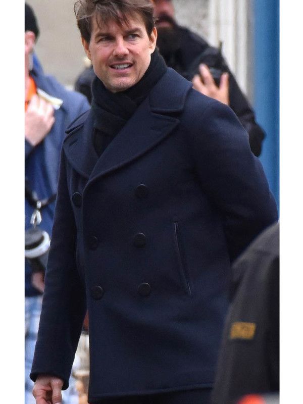 Mission Impossible 6 Tom Cruise Wool Coat 