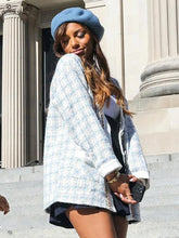 Gossip Girl Season 2 Savannah Lee Smith Blue Plaid Jacket