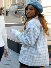 Gossip Girl Season 2 Savannah Lee Smith Blue Plaid Jacket