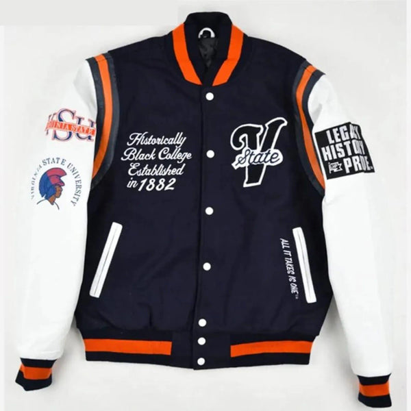 Motto 2.0 Virginia State University Varsity Jacket