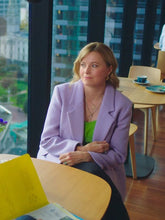 My Life Is Murder Season 3 Lucy Lawless Purple Blazer