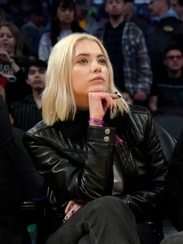 NBA 2023 Ashley Benson Leather Jacket