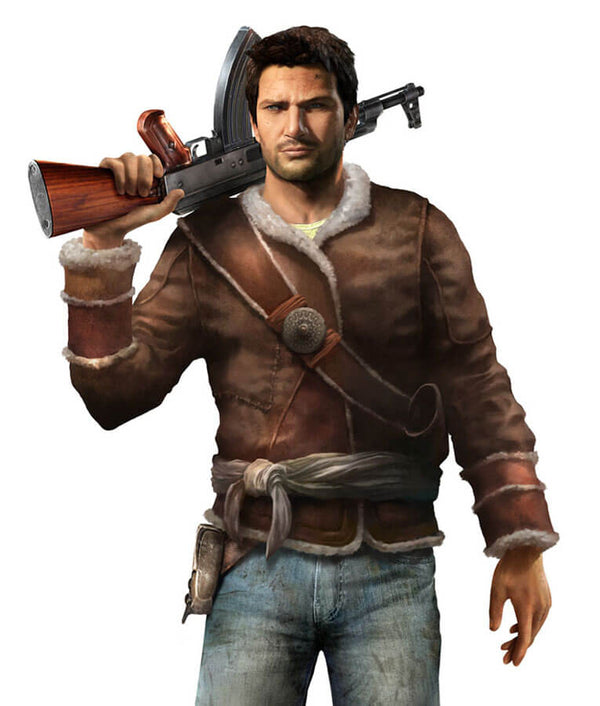 Uncharted 2 Nathan Drake Leather Jacket