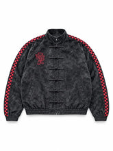 Black-suede-leather-jacket-with-stand-up-collar