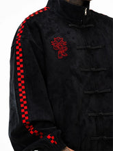 Black-suede-jacket-with-zipper-closure