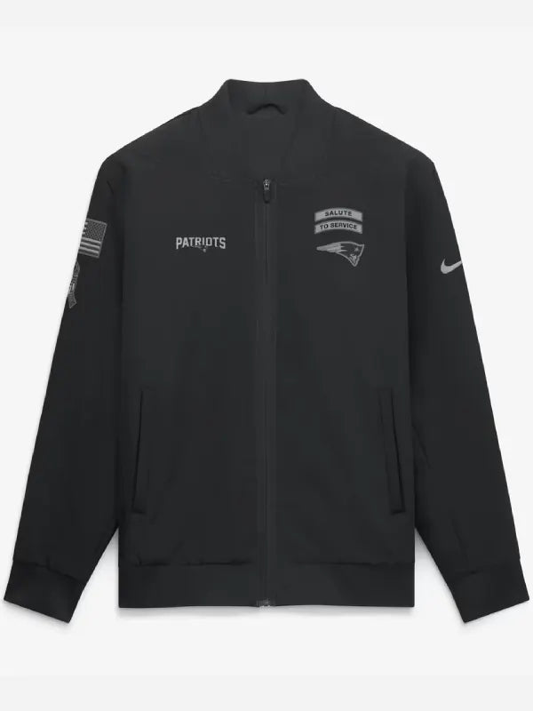 Black-New-England-Patriots-bomber-jacket