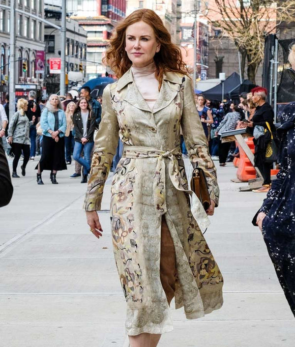 Nicole Kidman The Undoing Floral Coat