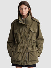 Olive-green-utility-jacket-stand-up-collar