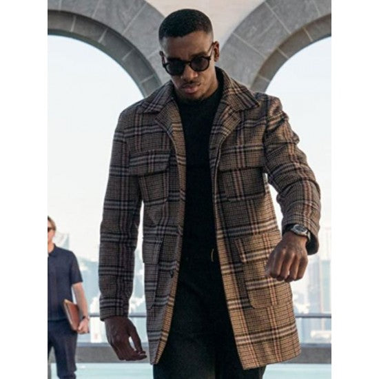 Operation Fortune 2023 Bugzy Malone Plaid Coat