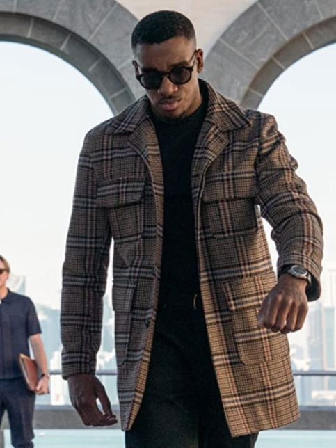 Operation Fortune 2023 Bugzy Malone Plaid Coat