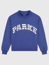 Parke Americana Varsity Mockneck Fleece Sweatshirt 2026