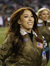 Philadelphia Eagles Cheerleaders Top Gun Jacket