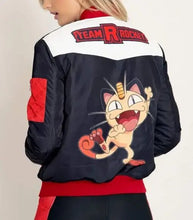 Pokémon Team Rocket Meowth Bomber Jacket