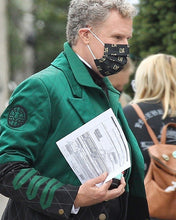 Spirited Will Ferrell Green Coat