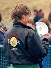 Princess Diana Hard Rock Cafe Black Leather Jacket