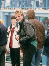 Princess Diana Hard Rock Cafe Black Leather Jacket