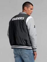 Las-Vegas-Raiders-black-fabric-jacket