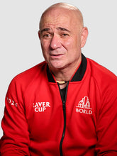 Red-fleece-Team-World-jacket-front-view