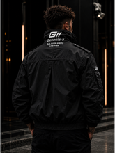 Red Cyberpunk Techwear Jacket Genesis-II Futuristic Streetwear
