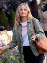 Reese Witherspoon Your Place or Mine 2023 Grey Jacket