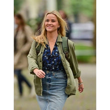 Reese Witherspoon Your Place or Mine 2023 Grey Jacket