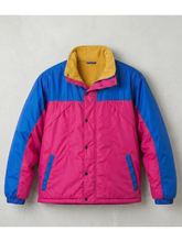 Retro 90s Colorblock Windbreaker, Oliver Tree Inspired Aesthetic Jacket