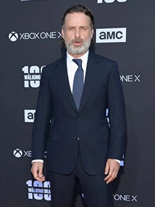 Rick Grimes The Walking Dead Blue Blazer