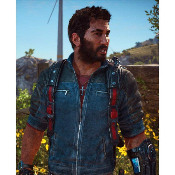 Rico Rodriguez Just Cause 3 Leather Jacket