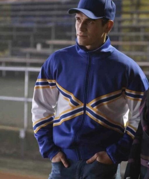 Riverdale S05 Archie Andrews Blue and White Track Jacket