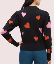 Cheryl Blossom Riverdale S04 Black Heart Sweater