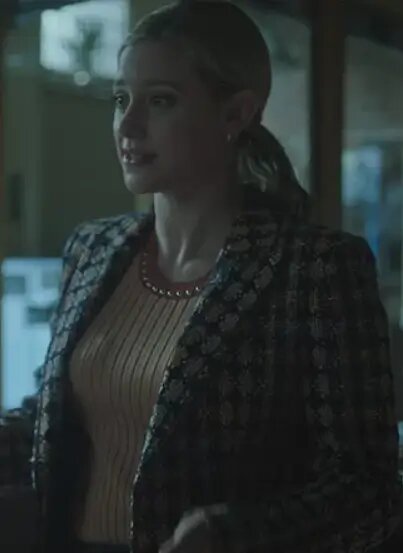 Riverdale Lili Reinhart Plaid Blazer