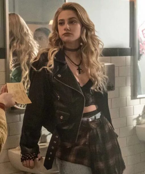 Riverdale S03 Betty Cooper Black Biker Jacket