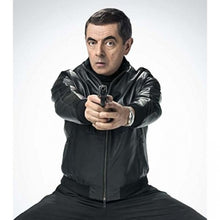 Johnny English Strikes Again Black Bomber Jacket