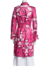 Elle Lexi Minetree Pink Graphic Print Coat