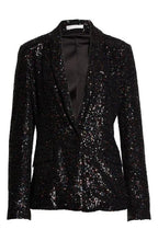 Sally Spectra The Young and The Restless Black Sequin Blazer