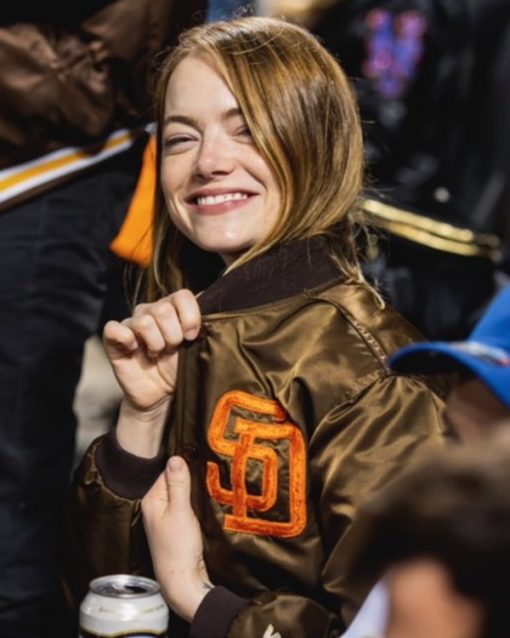 San Diego Padres Emma Stone Jacket