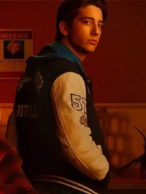 School Spirits 2023 Milo Manheim Varsity Jacket