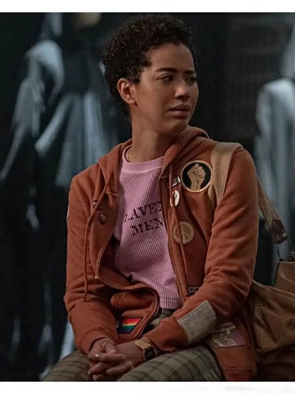 Scream VI Jasmin Savoy Brown Hoodie