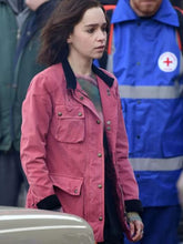 Secret Invasion Emilia Clarke Cotton Jacket