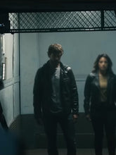 Section 8 Jake Atherton Leather Hooded Jacket