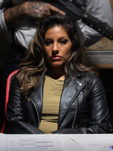 Section 8 Liza Mueller Black Leather Jacket